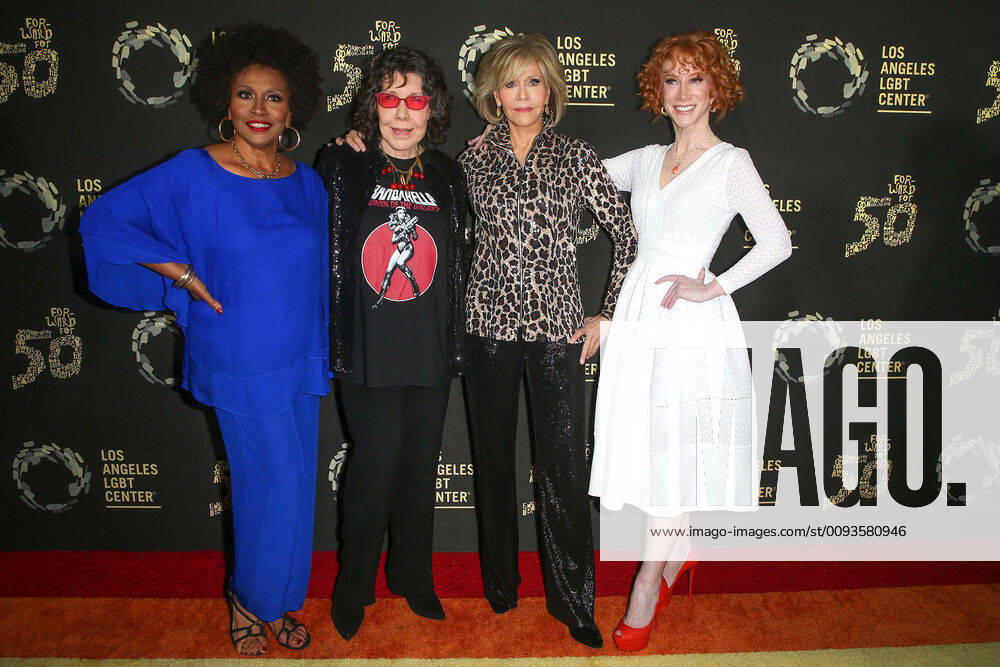 Jenifer Lewis, Lily Tomlin, Jane Fonda und Kathy Griffin bei der 50 Jahre Hearts of Gold Feier vom LGBT Center (Los Angeles Gay and Lesbian Center) am 22.09.2019 in Los Angeles 50 Jahre Hearts of Gold Feier vom LGBT Center in Los Angeles
