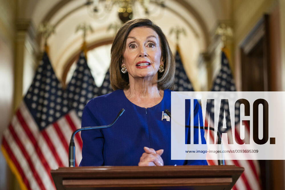 Democratic Speaker of the House from California Nancy Pelosi announces the House will begin a formal impeachment inquiry into US President Donald J. Trump in the US Capitol in Washington, DC, USA, 24 September 2019. Speaker Pelosi faced increased pressure to begin an impeachment inquiry, with more and more democratic lawmakers saying they favor the move after whistleblower accusations against President Trump and his dealings with Ukraine.