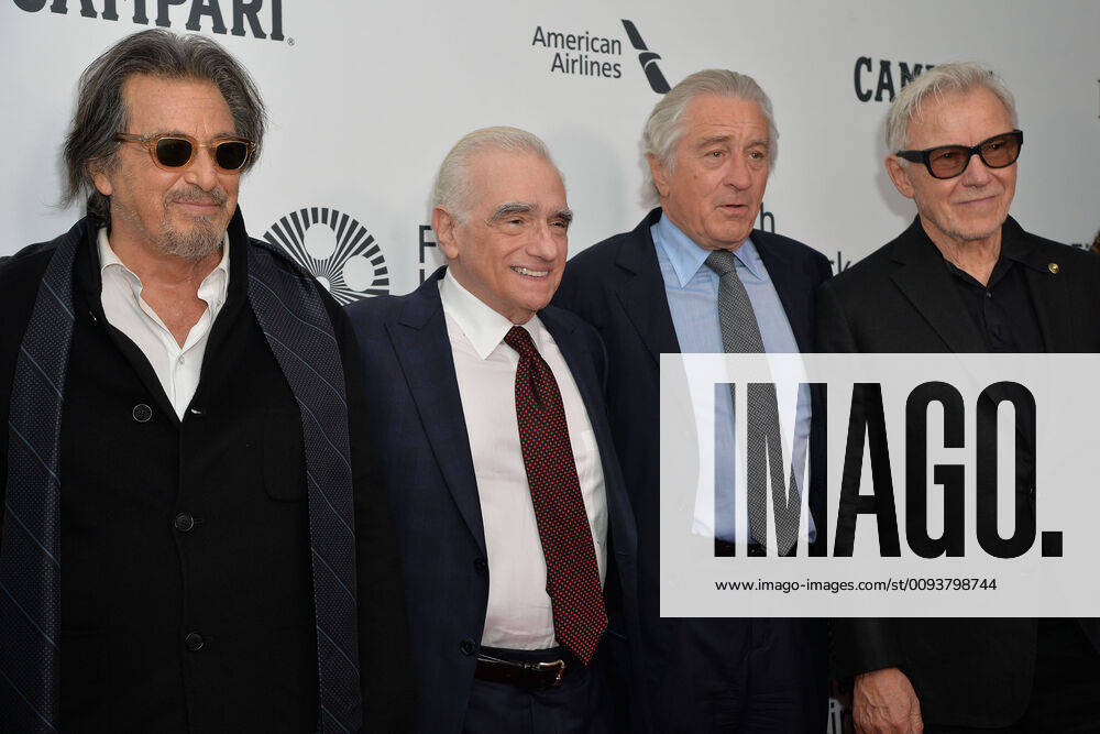 September 27, 2019 New York City..Al Pacino, Martin Scorsese, Robert De Niro and Harvey Keitel attending arrivals for The Irishman film premiere and opening night of 57th New York Film Festival on September 27, 2019 in New York City. New York USA