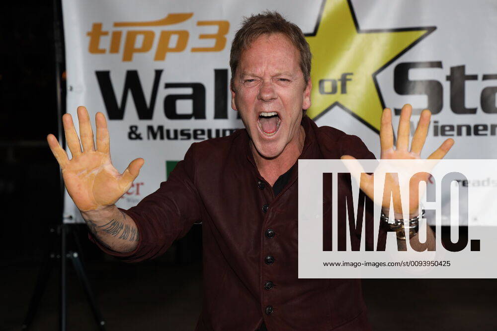 Kiefer SUTHERLAND - Walk of Stars Wien, Arena, 05. 10. 2019 Kiefer SUTHERLAND