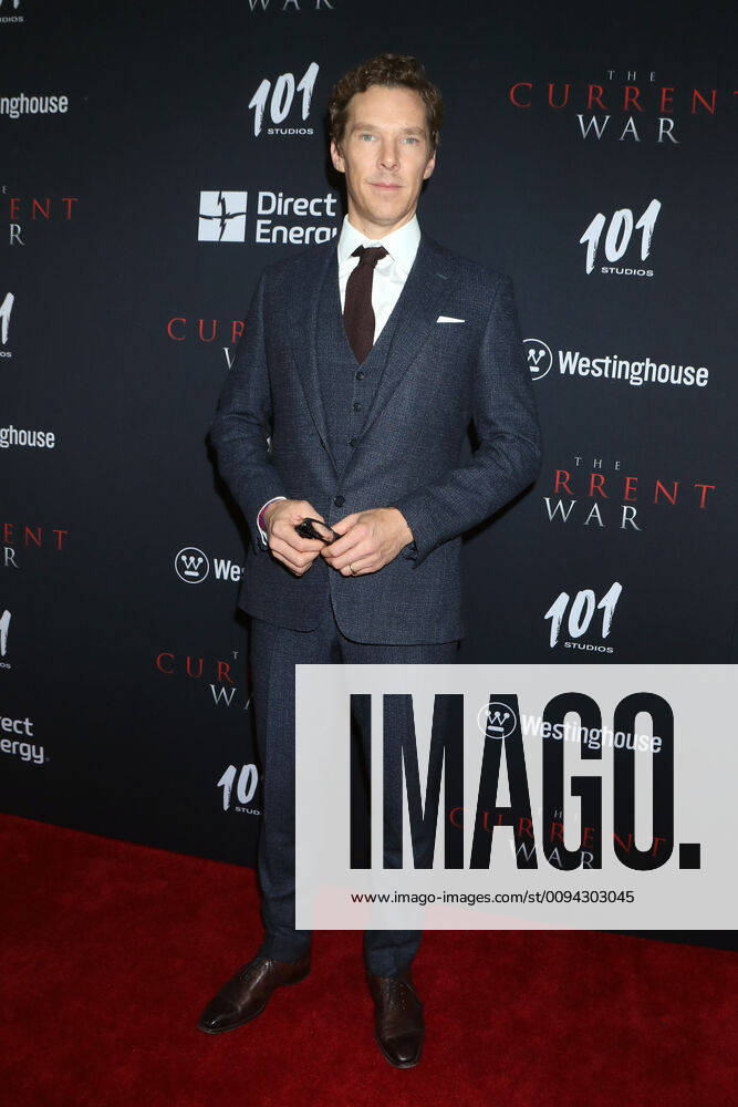 NEW YORK, NY - October 21: Benedict Cumberbatch at The Premiere of The Current War at AMC Lincoln Center in New York City on October 21, 2019.