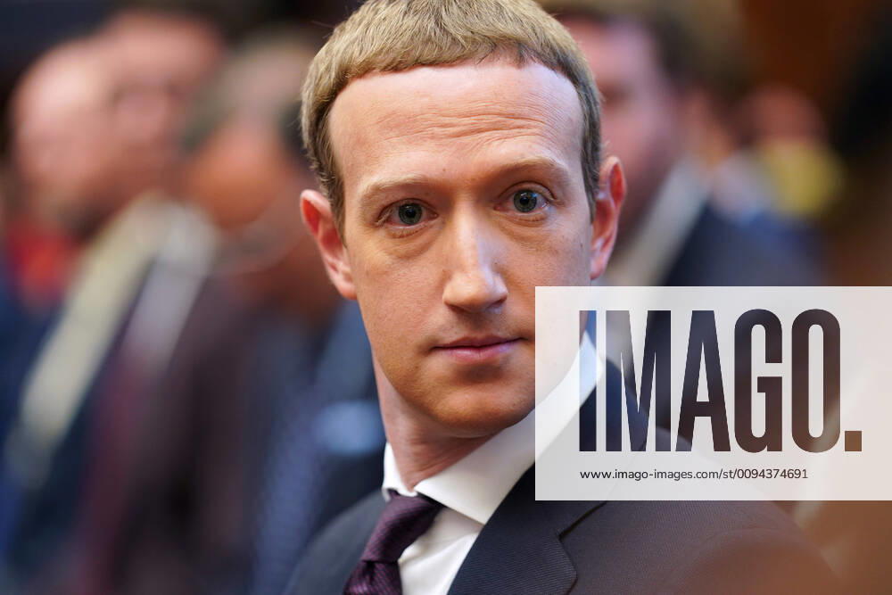 (191023) -- WASHINGTON, Oct. 23, 2019 -- Facebook CEO Mark Zuckerberg testifies before the U.S. House Financial Services Committee during An Examination of Facebook and Its Impact on the Financial Services and Housing Sectors hearing on Capitol Hill in Washington D.C., the United States, on Oct. 23, 2019. ) U.S.-WASHINGTON D.C.-FACEBOOK-ZUCKERBERG-HEARING LiuxJie