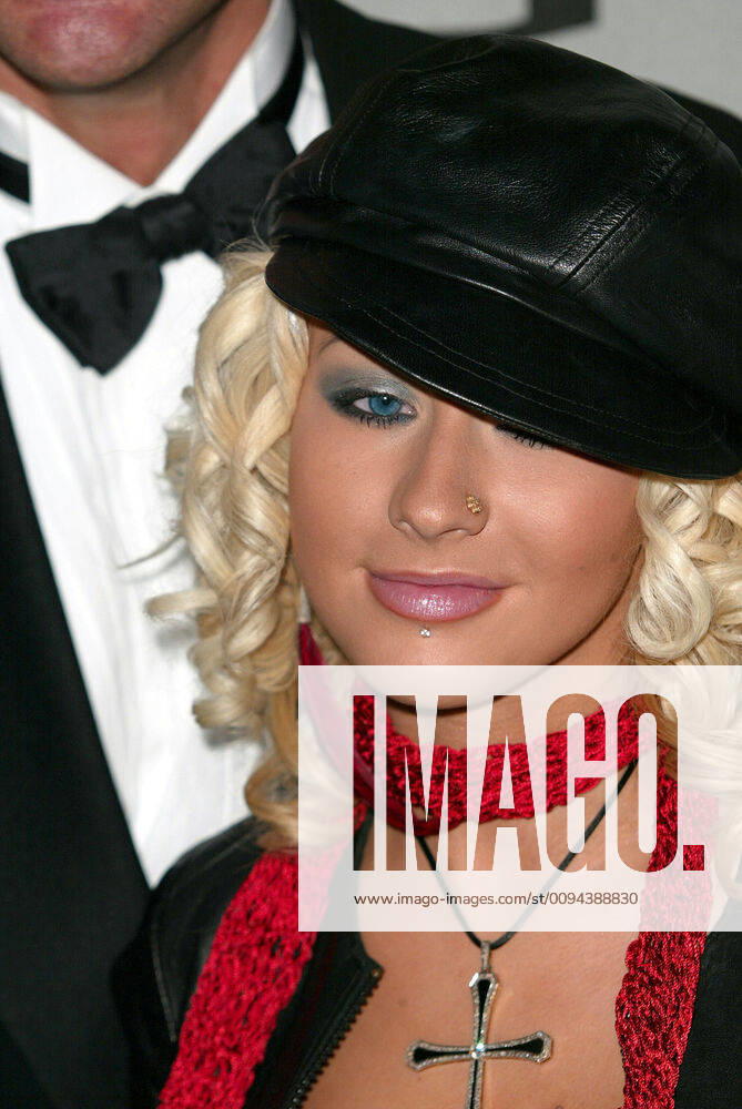 Christina Aguilera Singer Bmg Post Grammy Party Hollywood, Los Angeles, USA 27 February 2002