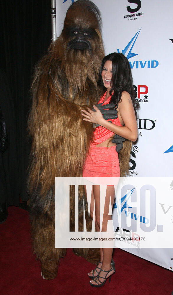 Chewbacca & Actress Porn Actors Star Wars Xxx A Parody. Vivid Entertainment Film Premiere Hollywood, Los Angeles, California, USA 23 February 2012