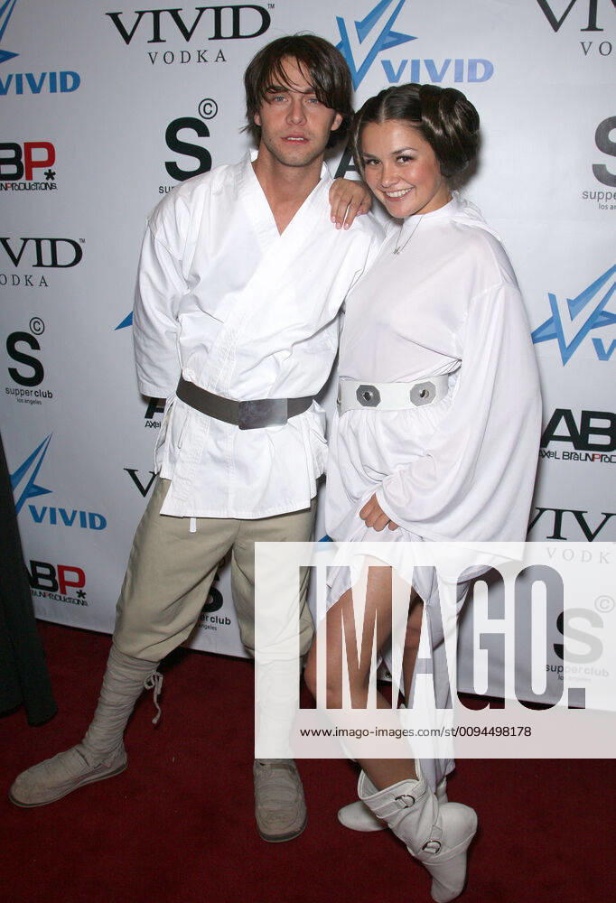 Seth Gamble As Luke & Allie Haze As Princess Leia Porn Actors Star Wars Xxx A Parody. Vivid Entertainment Film Premiere Hollywood, Los Angeles, California, USA 23 February 2012