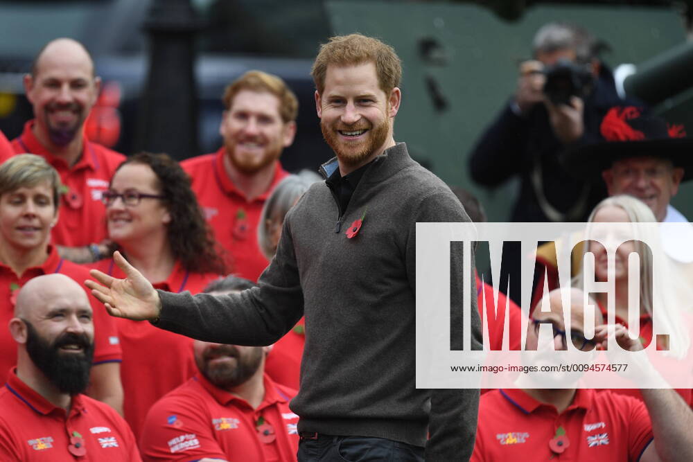 Entertainment Themen der Woche KW44 Bilder des Jahres 2019, Entertainment 10 Oktober . 29 10 2019. London, United Kingdom. The Duke of Sussex-launch of Team UK for the Invictus Games. Prince Harry, The Duke of Sussex, Patron of the Invictus Games Foundation, attend s the launch of the team selected to represent the UK at the Invictus Games The Hague 2020. xAndrewxParsonsx xi-Imagesx IIM-20323-0004