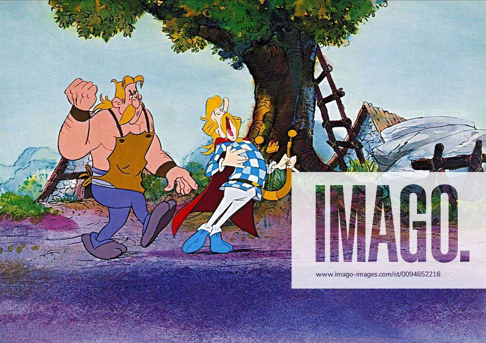 Automatix & Troubadix Film: The Twelve Tasks Of Asterix ; The Adventures Of Asterix (Les douze travaux d AstÚrix) Fr 1976, Regie: Rene Goscinny, Henri Gruel, Albert Uderzo, Pierre Watrin, Director: Rene Goscinny, Albert Uderzo 12 March 1976