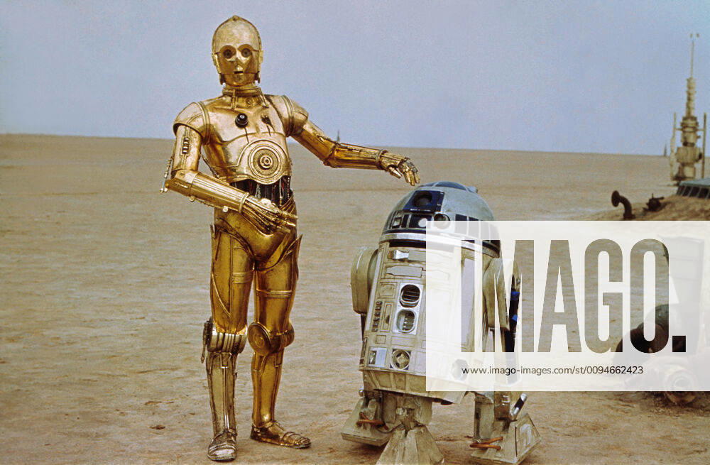 Anthony Daniels & Kenny Baker Characters: C-3PO & R2-D2 Film: Star Wars; Star Wars: Episode Iv - A New Hope (USA 1977) Neuer Titel Auch: Star Wars: Episode Iv û Eine Neue Hoffnung Director: George Lucas 25 May 1977