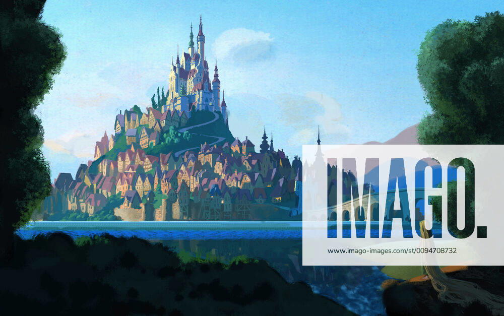 Movie Scene Film: Tangled ; Rapunzel (2010) Director: Nathan Greno & Byron Howard 24 November 2010 Rapunzel - Neu verf?ahnt (Tangled, USA 2010, Regie: Nathan Greno, Byron Howard) Szene Zeichentrickfilm, Trickfilm, Animation, Zeichentrick, Computeranimation, animated, cgi Literaturverfilmung basierend auf den MÔÇ?rchen der Gebr?©der Grimm Schloss, MÔÇ?rchenschlo?, Schlo? ------- WICHTIG: Nutzung nur redaktionell bei Filmtitelnennung bzw. Berichterstattung ?©ber den Film sowie bei Nennung von Fotovermerk: Disney ct-Archiv. Buch- und Kalendernutzungen nur nach Absprache. --- IMPORTANT: To be used solely for editorial coverage of this specific motion picture tv programme. Film title must be given as well as photo credit: Disney ct-Archiv