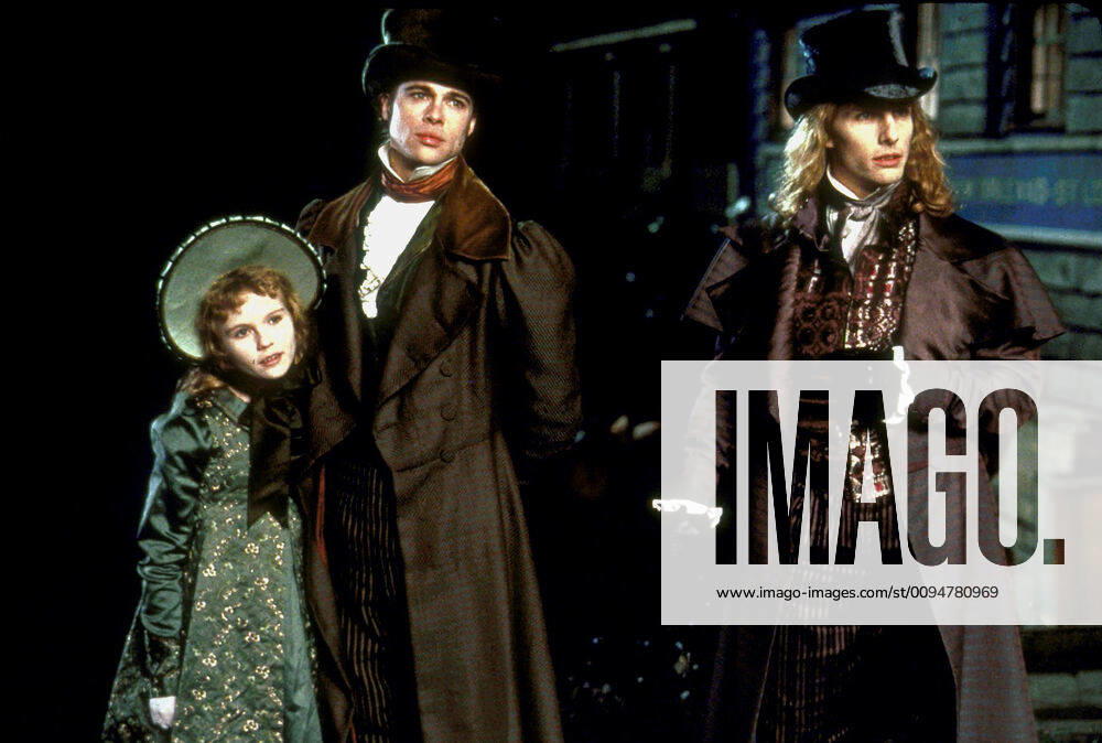 Kirsten Dunst, Brad Pitt & Tom Cruise Characters: Claudia,Louis de Pointe du Lac & Lestat de Lioncourt Film: Interview With The Vampire: The Vampire Chronicles (USA 1994) Director: Neil Jordan 11 November 1994