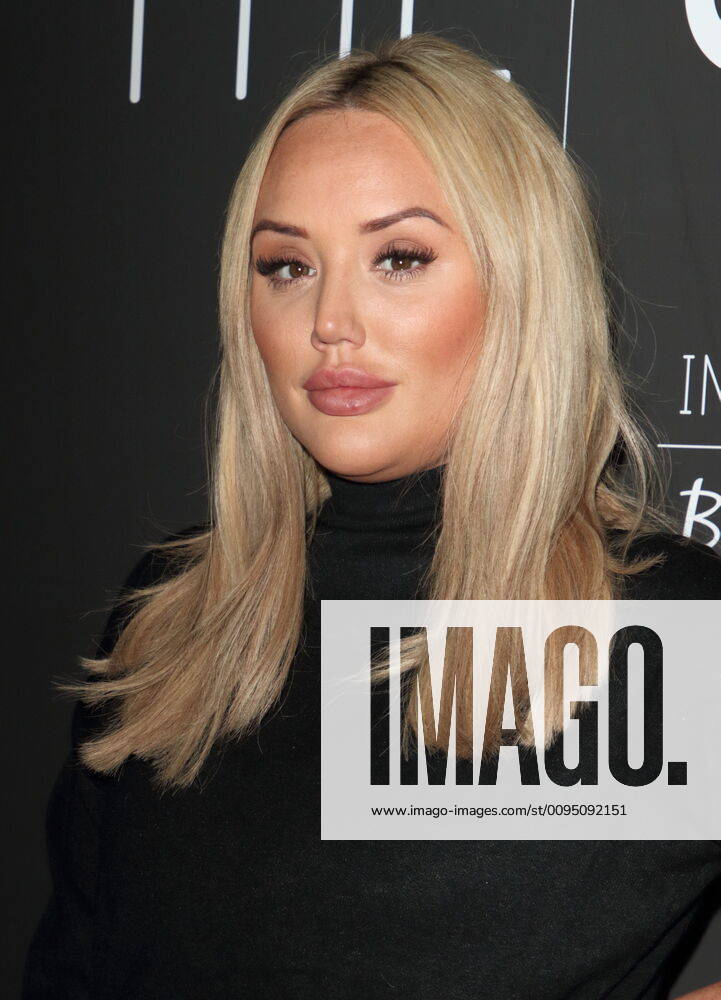 Charlotte Crosby arrives on the red carpet during the In The Style x Billie Faiers Launch event at STK London. London United Kingdom - ZUMAs197 20191118_zaa_s197_148