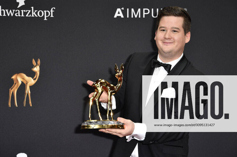 Chris Tall bei der 71. Bambi-Verleihung 2019 im Festspielhaus. Baden-Baden