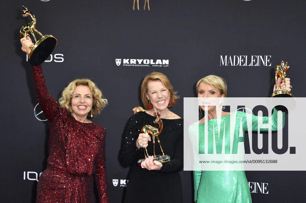 Michaela May, Gaby Dohm und Uschi Glas bei der 71. Bambi-Verleihung 2019 im Festspielhaus. Baden-Baden