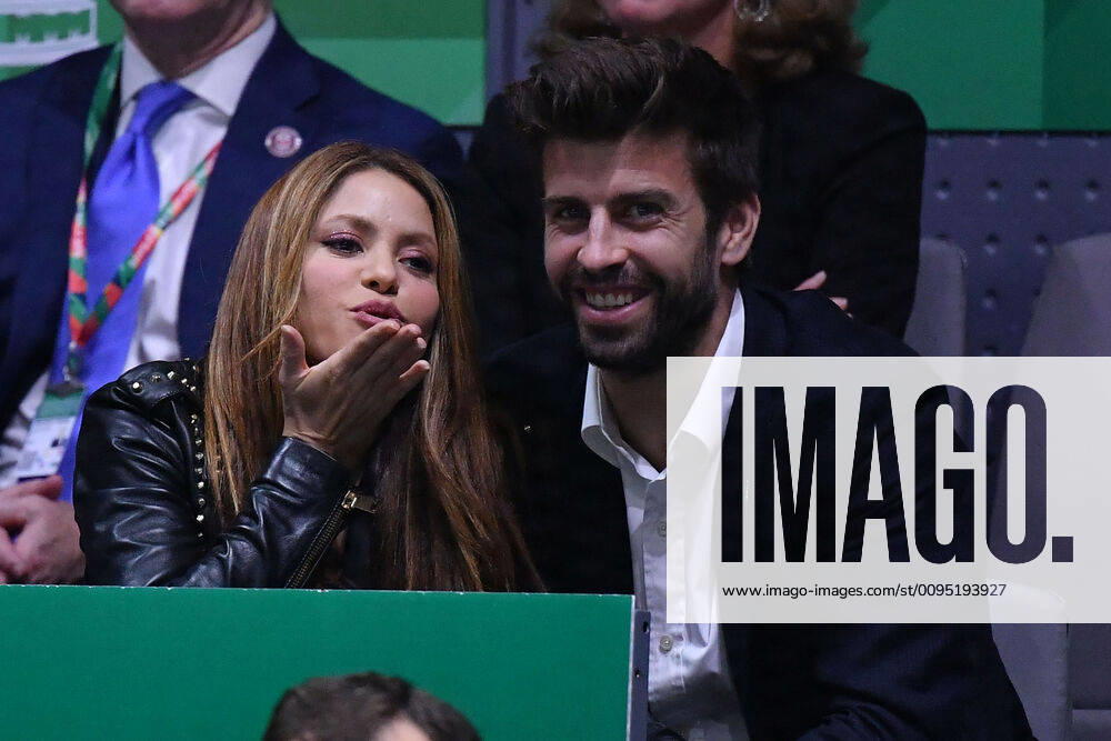Gerard Pique and Shakira TENNIS : Madrid 2019 - 24 11 2019 AntoineCouvercelle Panoramic