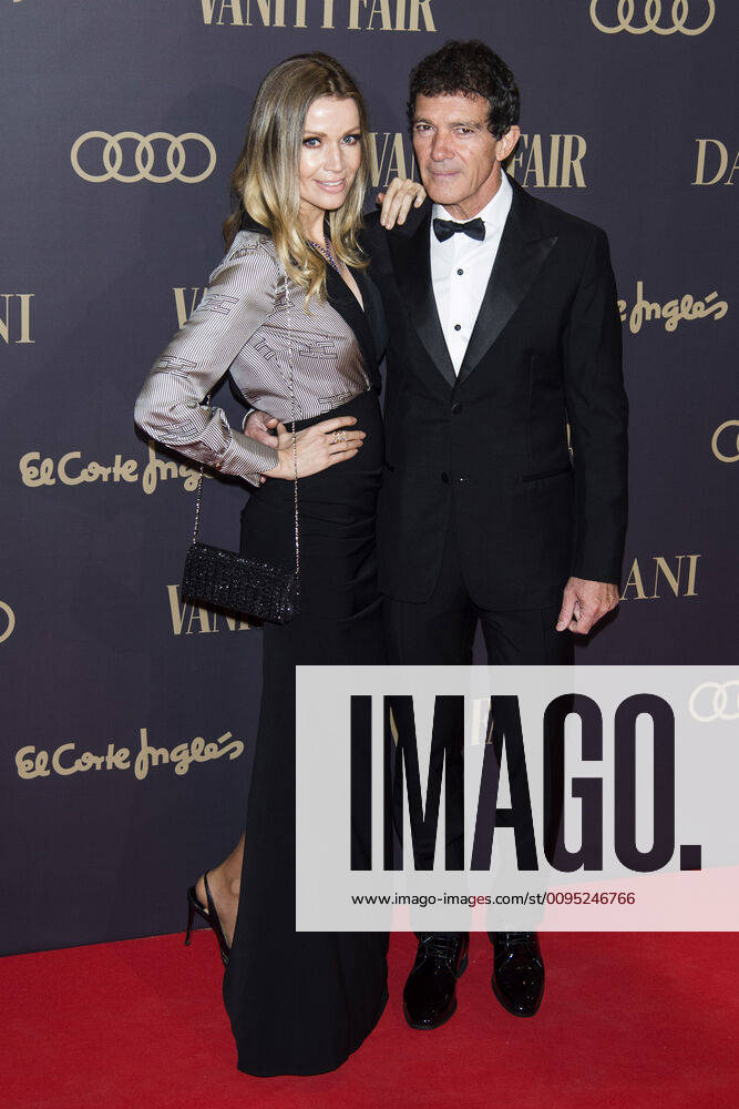 Antonio Banderas mit Lebenspartnerin Nicole Kimpel beim Vanity Fair Person of the Year 2019 Award im Teatro Real. Madrid, 25.11.2019 Antonio Banderas mit Lebenspartnerin Nicole Kimpel