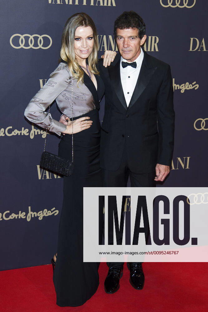 Antonio Banderas mit Lebenspartnerin Nicole Kimpel beim Vanity Fair Person of the Year 2019 Award im Teatro Real. Madrid, 25.11.2019 Antonio Banderas mit Lebenspartnerin Nicole Kimpel