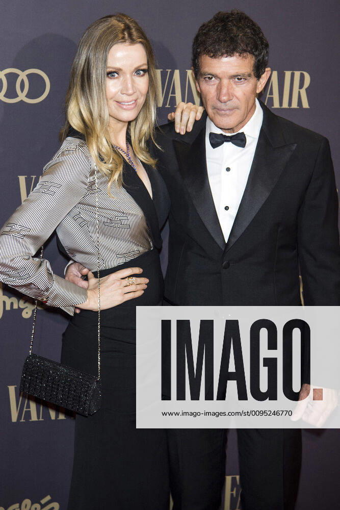 Antonio Banderas mit Lebenspartnerin Nicole Kimpel beim Vanity Fair Person of the Year 2019 Award im Teatro Real. Madrid, 25.11.2019 Antonio Banderas mit Lebenspartnerin Nicole Kimpel