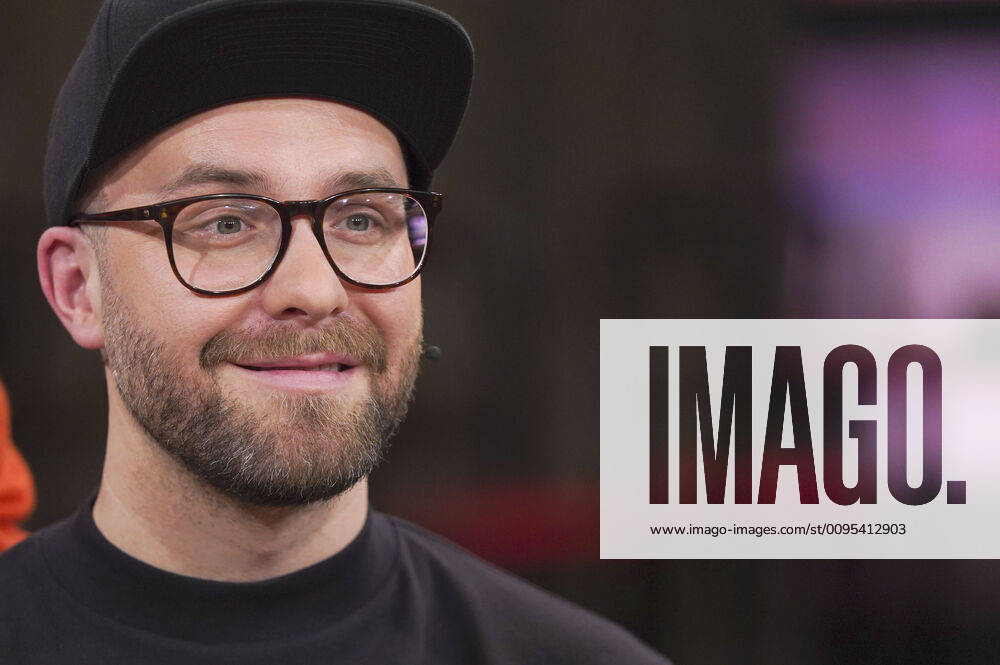 Mark Forster bei der Aufzeichnung der WDR-Talkshow Kölner Treff im WDR Studio BS 2. Köln