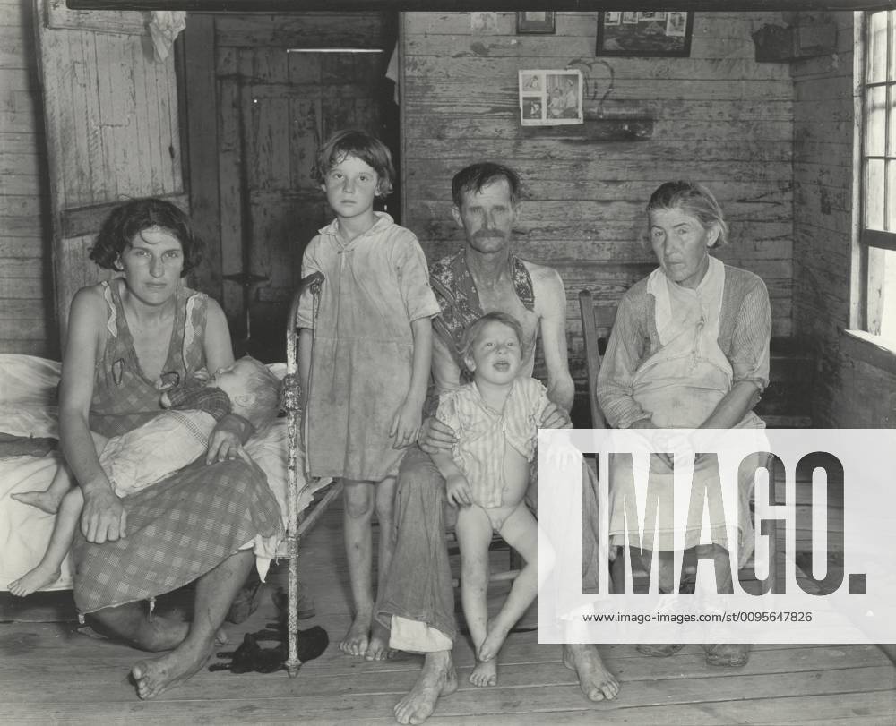 Sharecropper s Family, Hale County, Alabama Bud Fields and His Family, Hale County, Alabama Bud Woods and His Family, Walker Evans (American, 1903 - 1975), 1936, Gelatin silver print, 19.4 x 24.3 cm (7 5 8 x 9 9 16 in.) Copyright Artokoloro LCD3_191706_06486