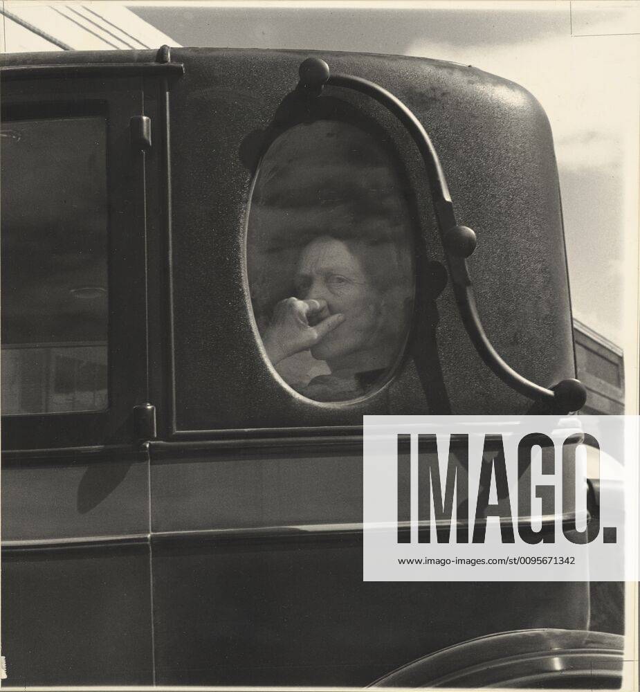 Funeral Cortege, End of an Era in a Small Valley Town, California, Dorothea Lange (American, 1895 - 1965), California, United States, 1938, Gelatin silver print, 39.5 x 36.1 cm (15 9 16 x 14 3 16 in.) Copyright Artokoloro LCD3_191706_24685