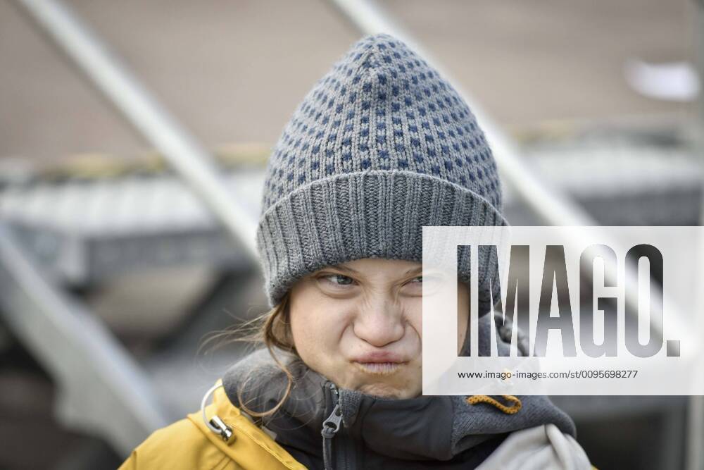 Greta Thunberg at the Friday for Future event in Turin in the photo: Greta Thumberg