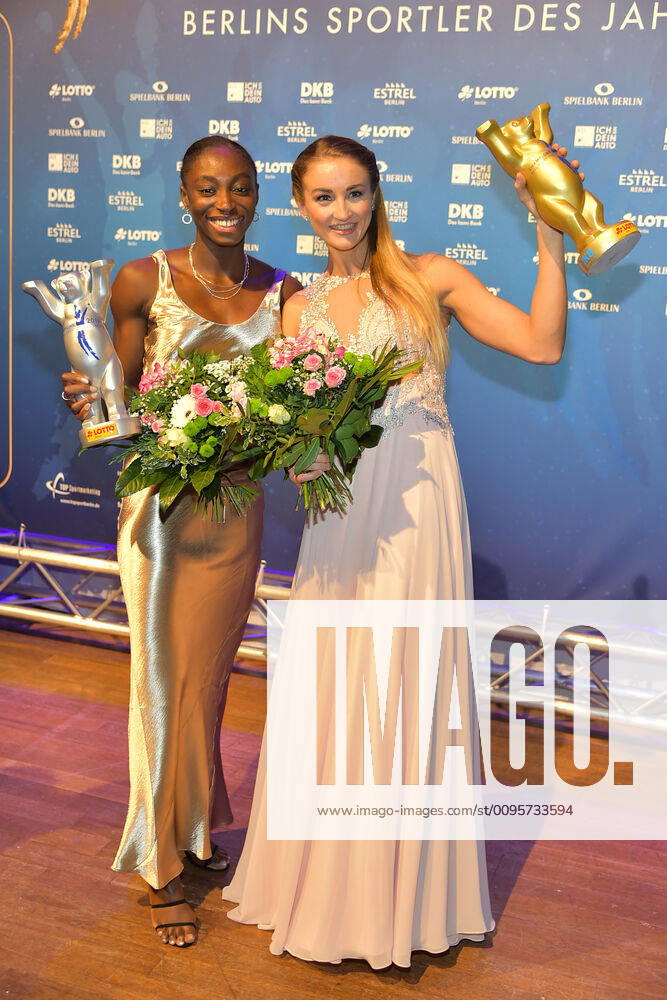 41. CHAMPIONS-Gala, Berliner Sportler des Jahres Lisa-Marie Kwayie, Elena Krawzow CHAMPIONS-Gala, die Berliner Sportler des Jahres 2019 im Estrel Hotel in Berlin am 14.12.2019