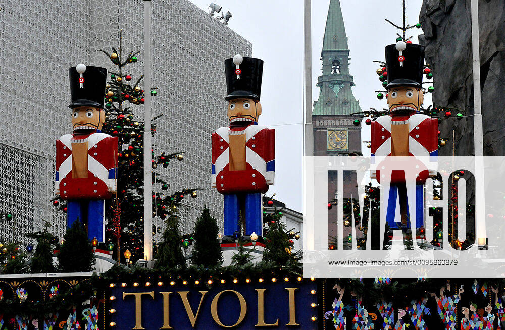 Copenhagen Denmark 25..December 2019 Tivoli gardehn opens on Christmas day and visitor going to see Christmas in tioli garde on chrismas day in danish capital. (Photo..Francis Joseph Dean Deanpictures).