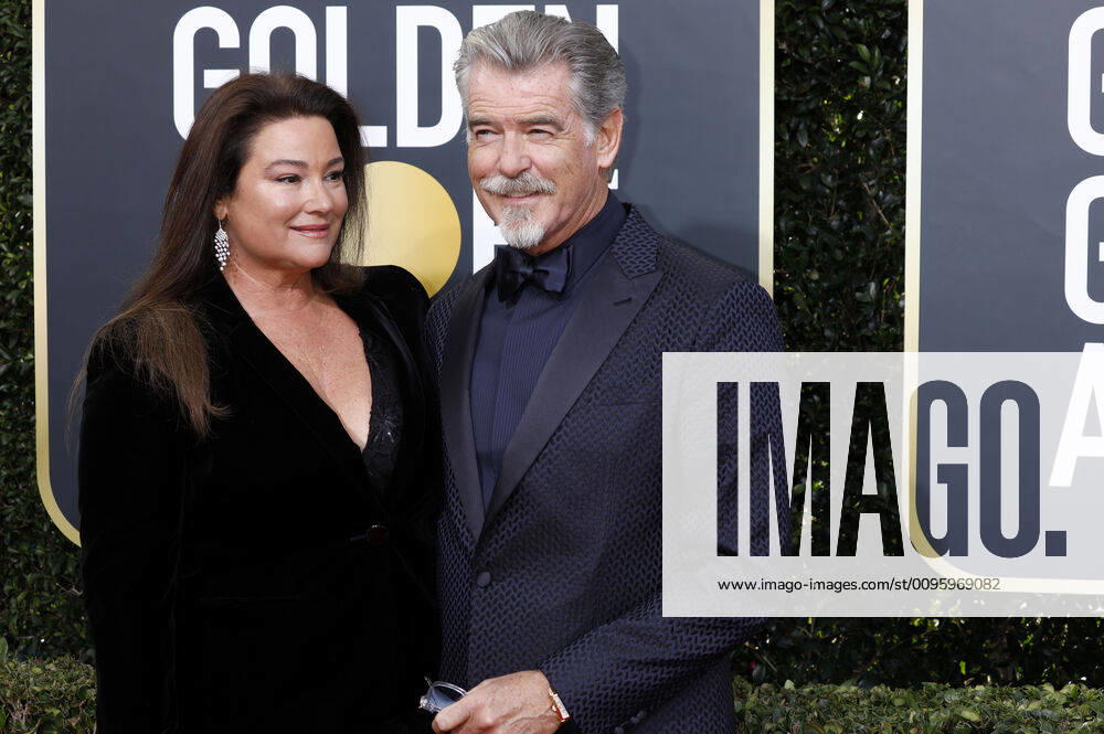 Keely Shaye Smith und Pierce Brosnan bei der Verleihung der 77. Golden Globe Awards im Beverly Hilton Hotel. Beverly Hills