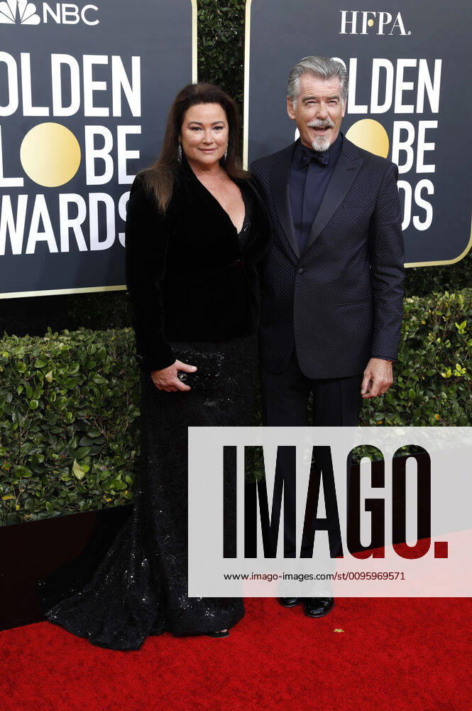 Keely Shaye Smith und Pierce Brosnan bei der Verleihung der 77. Golden Globe Awards im Beverly Hilton Hotel. Beverly Hills