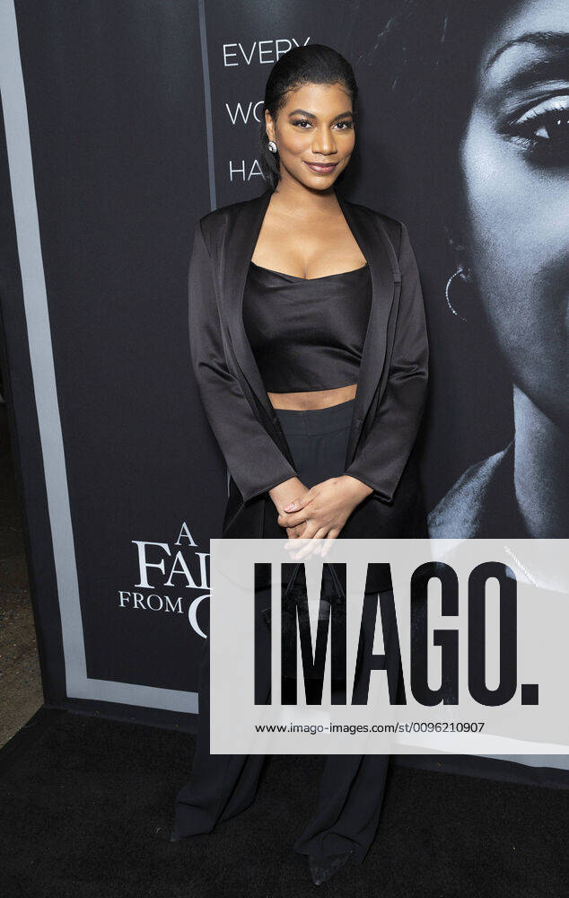 Netflix A Fall From Grace NYC premiere Taylor Rooks attends premiere of Netflix A Fall From Grace at Metrograph New York New York United States Metrograph PhotographerxLevxRadin