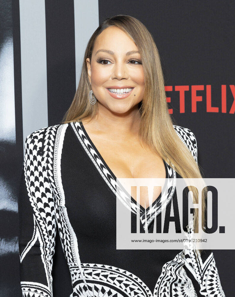 Netflix A Fall From Grace NYC premiere Mariah Carey attends premiere of Netflix A Fall From Grace at Metrograph New York New York United States Metrograph PhotographerxLevxRadin