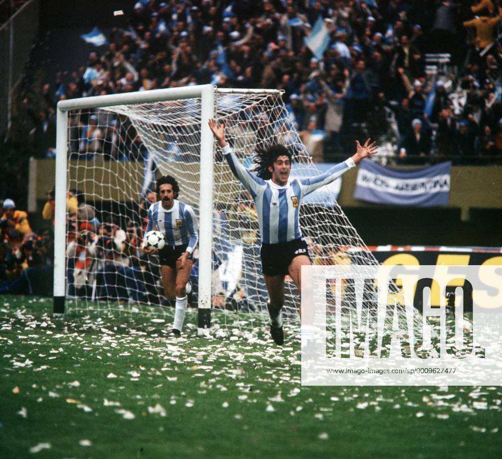 Kempes Mario Argentinien - Holland 1978