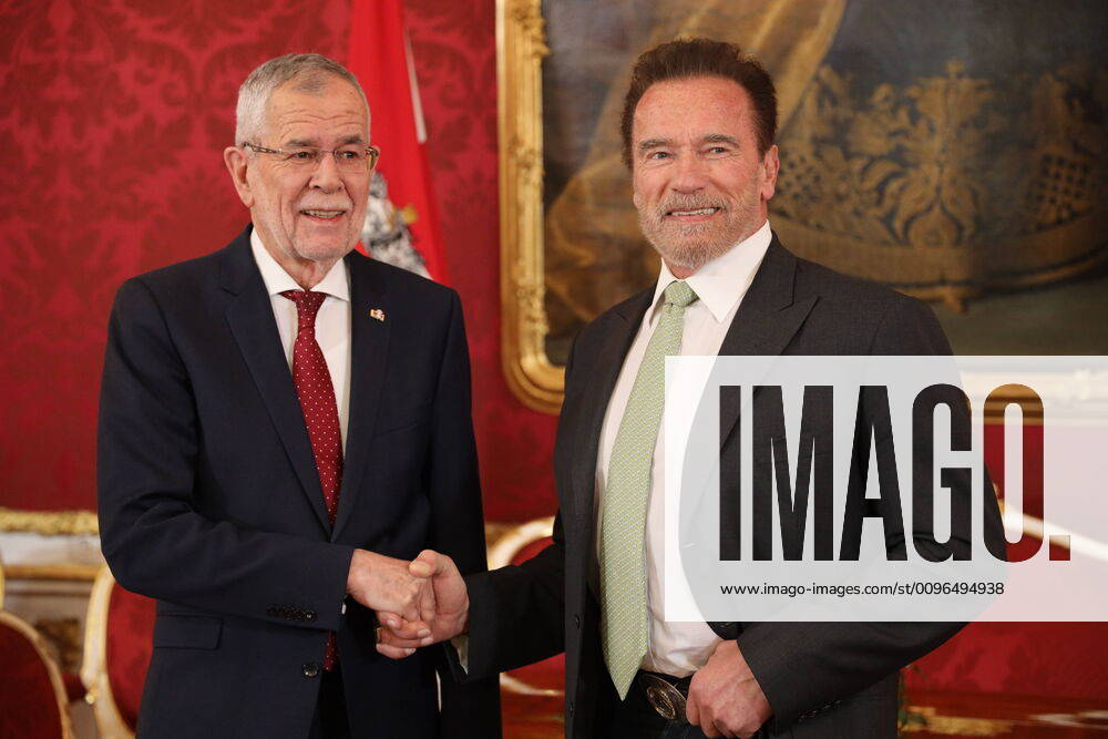 Bilder des Jahres 2020, Entertainment 01 Januar Entertainment Themen der Woche KW05 Arnold SCHWARZENEGGER besucht BP Van der BELLEN Wien, Hofburg, 28.01.2020 Arnold SCHWARZENEGGER, Alexander van der BELLEN