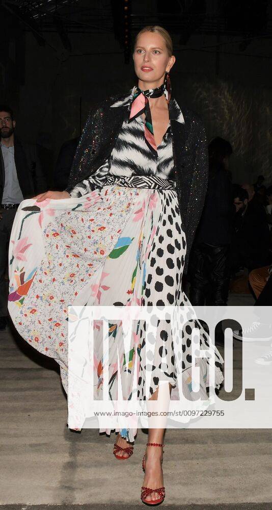 Milan, Italy MFW MISSONI photocall and show MILANO FASHION WEEK woman Fall-Winter 2020-21 In the photo: Karolina KurcovÃ