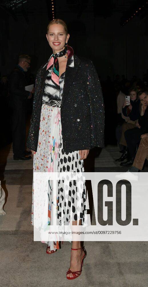 Milan, Italy MFW MISSONI photocall and show MILANO FASHION WEEK woman Fall-Winter 2020-21 In the photo: Karolina KurcovÃ