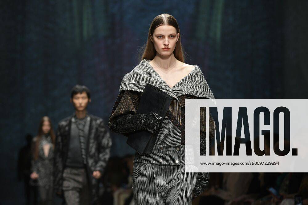 Milan, Italy MFW MISSONI photocall and show MILANO FASHION WEEK woman Fall-Winter 2020-21 In the photo: MISSONI show