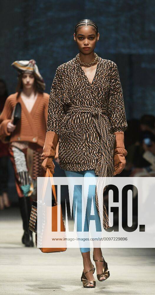 Milan, Italy MFW MISSONI photocall and show MILANO FASHION WEEK woman Fall-Winter 2020-21 In the photo: MISSONI show