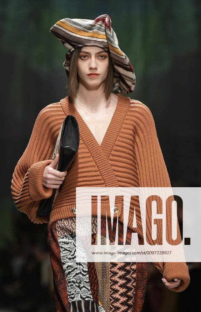 Milan, Italy MFW MISSONI photocall and show MILANO FASHION WEEK woman Fall-Winter 2020-21 In the photo: MISSONI show