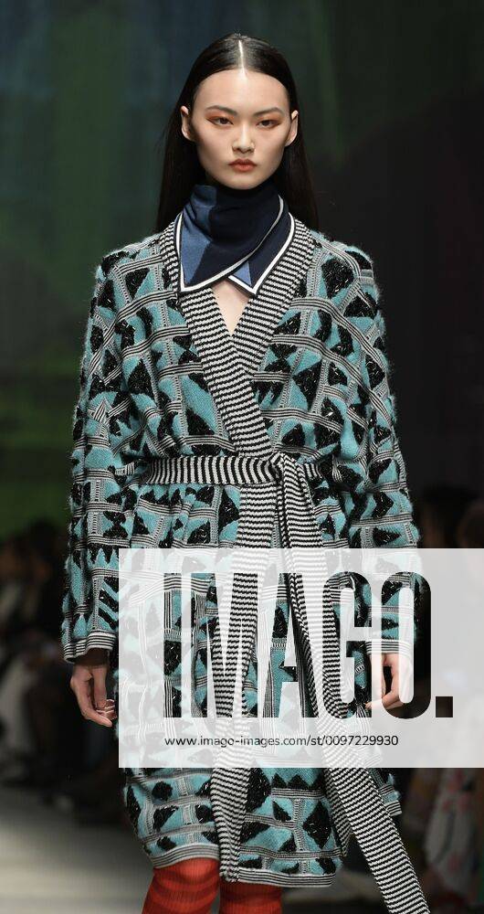 Milan, Italy MFW MISSONI photocall and show MILANO FASHION WEEK woman Fall-Winter 2020-21 In the photo: MISSONI show