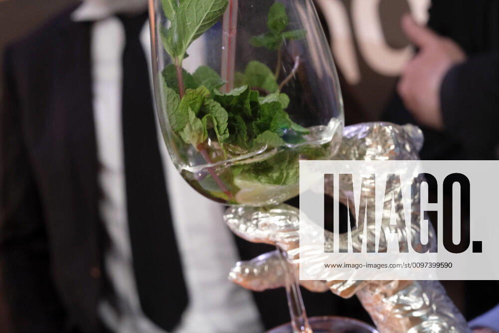 Silberner Bär mit Cocktailglas beim RadioEins Berlinale Nighttalk mit den Preisträgern der Berlinale aus der XXLounge im Cinemaxx anlässlich der 70. Internationalen Filmfestspiele Berlin 70. Internationale Filmfestspiele Berlin