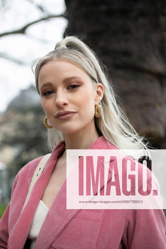 Victoria Magrath attending the Chloe runway show during Paris Fashion Week - Feb 27, 2020 - PFW: Street Style Day 3, Paris France