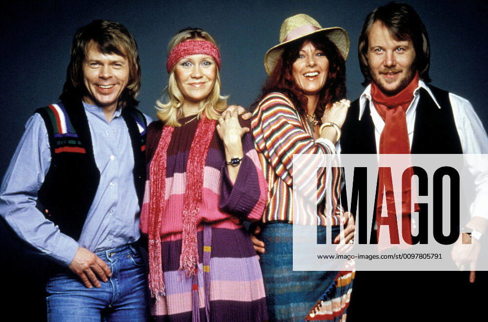ABBA: THE MOVIE, Bjorn Ulvaeus, Agnetha Faltskog, Anni-Frid Lyngstad, Benny Andersson, 1977 Courtesy Everett Collection !ACHTUNG AUFNAHMEDATUM GESCHÄTZT! PUBLICATIONXNOTxINxCANxCHNxFRAxITAxJPNxNORxPOLxRUSxESPxUKxUSA