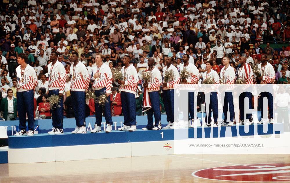 Olympische Spiele 1992 Barcelona : Basketball USA Dream Team Gold
