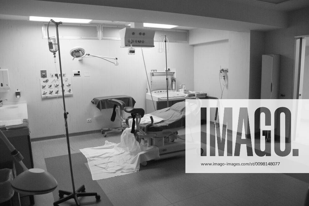 Delivery Room in a Italian Hospital Delivery Room Detail in a Italian Hospital