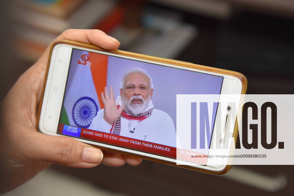 India: PM Modi extends lockdown till 3rd May 2020 Indian Prime Minister Narendra Modi addressing the nation today, the 21st day of the nationwide lockdown, at 10 am on Tuesday, 14th April, 2020 for 24 Minutes on the situation arising out of Novel Coronavirus (COVID-19) pandemic. This is his 4th address to the nation within a month related to the COVID-19 crisis. Following requests from states to extend the lockdown, PM Modi announced that the nationwide lockdown will continue till 3rd May, 2020. Kolkata West Bengal India