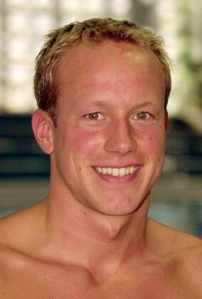 Lars Conrad (Deutschland) Schwimmen Herren Schwimmsport 2000, Nationalmannschaft, Nationalteam, Präsentation, Vorstellung, Porträttermin Porträt Wuppertal