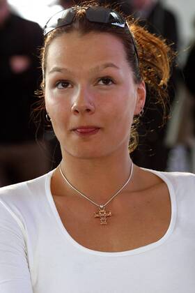 Franziska van Almsick (Deutschland) - nominiert für das Comeback des Jahres Schwimmen Damen Laureus World Sports Award 2003, Nominierung, Sportlerwahl, Schwimmsport Porträt Sportoscar, Award, Awards, Sport, Sports Berlin