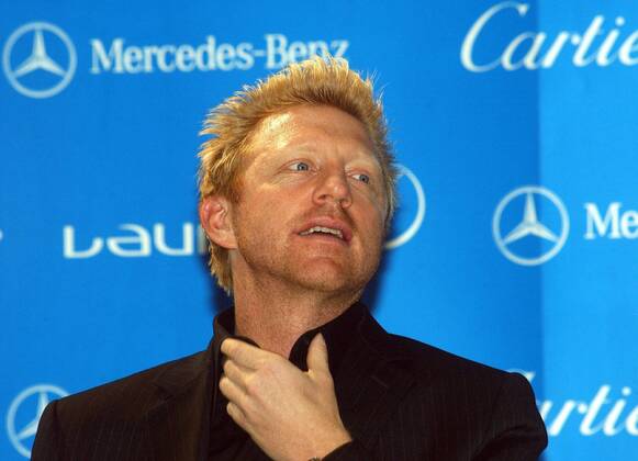 Jurymitglied Boris Becker (Deutschland) Tennis Herren Laureus World Sports Award 2004, Nominierung, Sportlerwahl, Pressekonferenz, PK, Pressetermin Porträt Sportoscar, Award, Awards, Sport, Sports Berlin