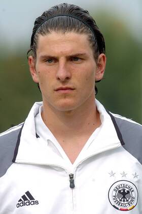 Mario Gomez (Deutschland U19) Fußball EM Herren Europameisterschaft U 19 2004, Länderspiel, Nationalmannschaft, Nationalteam, Porträt Fribourg
