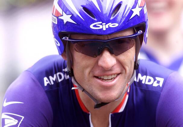 Lance Armstrong (USA US Postal Service) Radsport Herren Luk Challenge 2004, Paarzeitfahren, Zeitfahren, Straßenradsport, Straße, Rad, Vdig Porträt Bühl